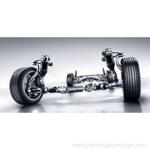 Aluminium for suspension and structural system